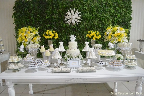decoração de batizado
