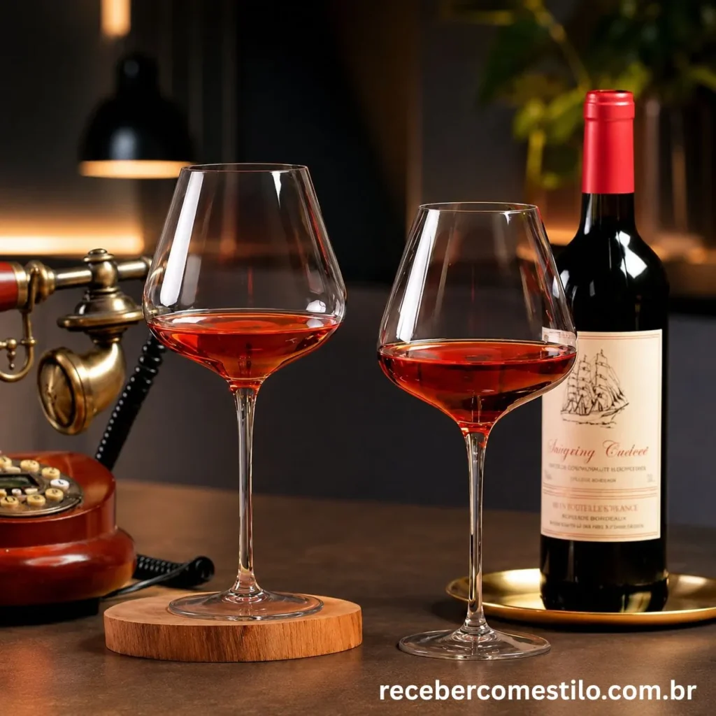 As 5 Melhores Taças de Vinho Tinto Cristal