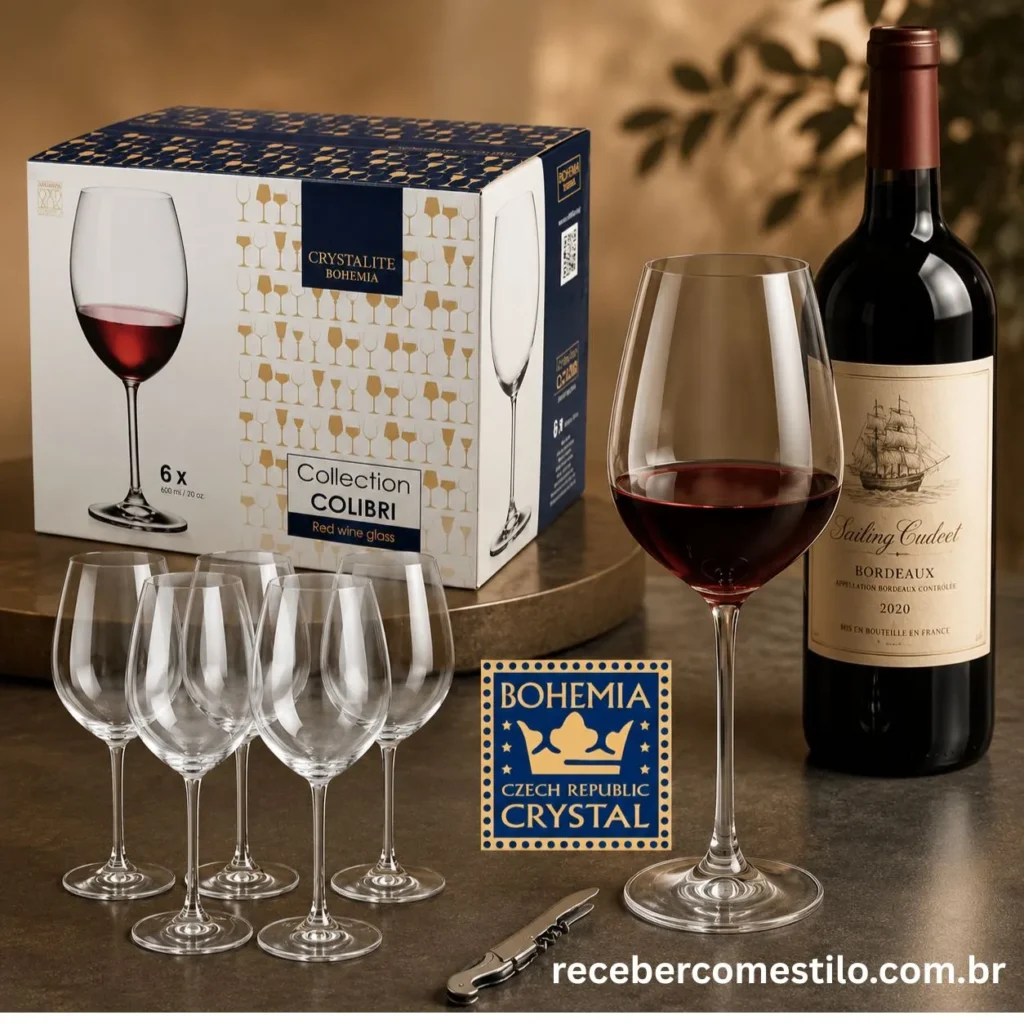 As 5 Melhores Taças de Vinho Tinto Cristal em 2026