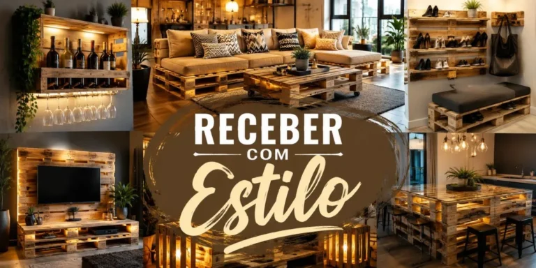 Móveis de Pallet: 10 Ideias Criativas e Funcionais para Transformar Qualquer Ambiente da Casa