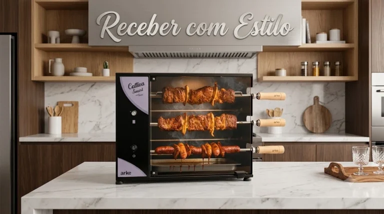 Churrasqueira Elétrica Rotativa Arke