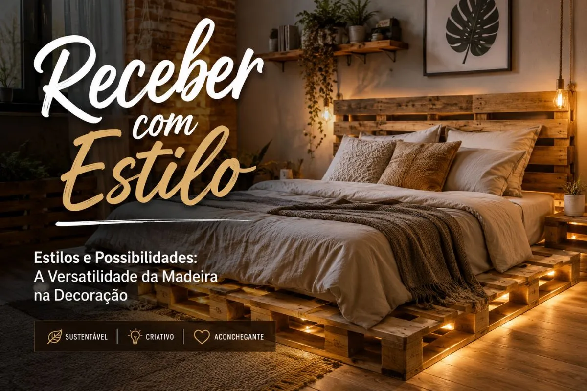 Inspirações de Cama de Pallet para Transformar o Quarto com Estilo e Aconchego