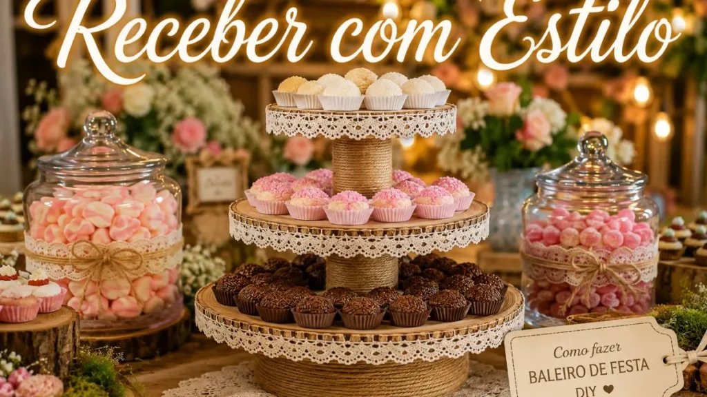 Como Fazer Baleiro de Festa: Passo a Passo e Ideias Elegantes