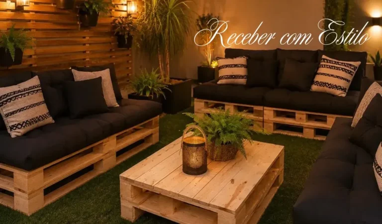 15 Ideias de Mesa de Centro de Pallet para a Sala